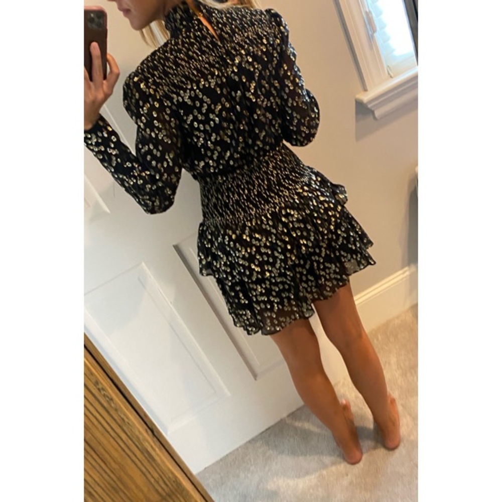 Milly black and gold set XS/P